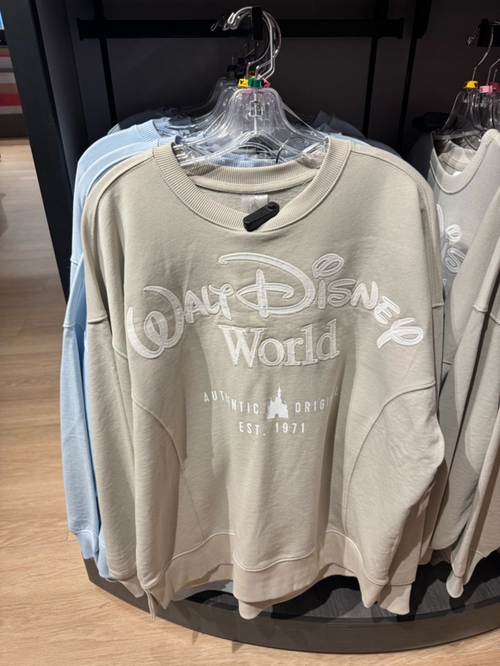 NWT! Disney Beige Walt Disney World crew neck